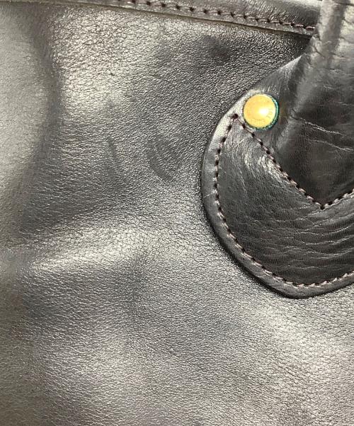 THE SUPERIOR LABOR（シュペリオールレイバー）THE SUPERIOR LABOR (シュペリオールレイバー) レザートートバッグ ブラック サイズ:−の古着・服飾アイテム