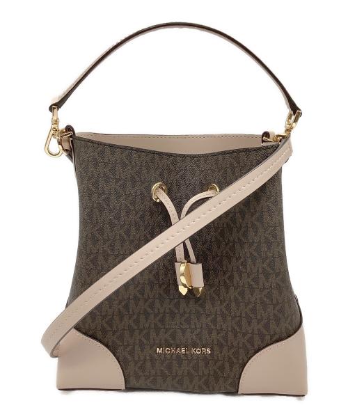 MICHAEL KORS（マイケル・コース）MICHAEL KORS (マイケル・コース) マーサー ギャラリー ショルダーバッグ ブラウン サイズ:−の古着・服飾アイテム