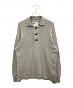 MHLエムエイチエル）の古着「WASHABLE DRY WOOL KNITWEAR」｜グレー