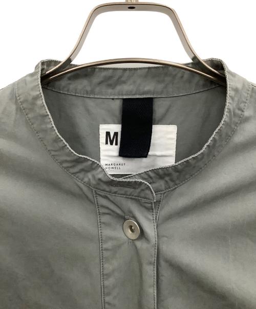 MHL（エムエイチエル）MHL (エムエイチエル) ドライコットン ポプリン ワンピース グレー サイズ:2の古着・服飾アイテム