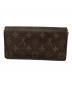 LOUIS VUITTON (ルイ ヴィトン) 長財布/ポルトフォイユ・サラ ブラウン：13000円