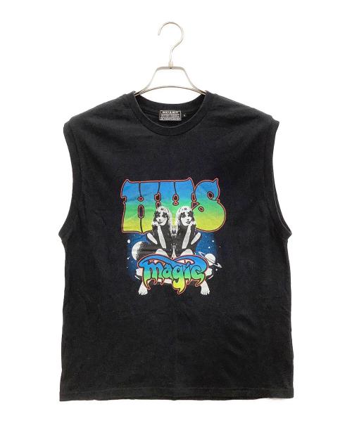 Hysteric Glamour（ヒステリックグラマー）Hysteric Glamour (ヒステリックグラマー) MAJOR WORLD TOUR ノースリーブTシャツ ブラック サイズ:Lの古着・服飾アイテム