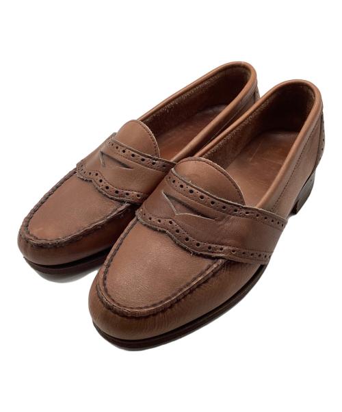 POLO RALPH LAUREN（ポロ・ラルフローレン）POLO RALPH LAUREN (ポロ・ラルフローレン) ローファー ブラウン サイズ:23　1/2　EEの古着・服飾アイテム