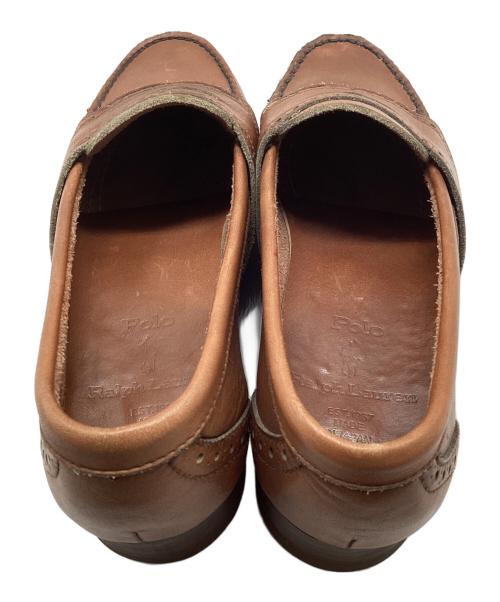 POLO RALPH LAUREN（ポロ・ラルフローレン）POLO RALPH LAUREN (ポロ・ラルフローレン) ローファー ブラウン サイズ:23　1/2　EEの古着・服飾アイテム