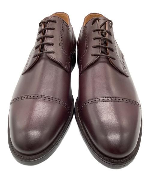 SCOTCH GRAIN（スコッチグレイン）SCOTCH GRAIN (スコッチグレイン) ストレートチップシューズ ブラウン サイズ:24 1/2 EEEの古着・服飾アイテム