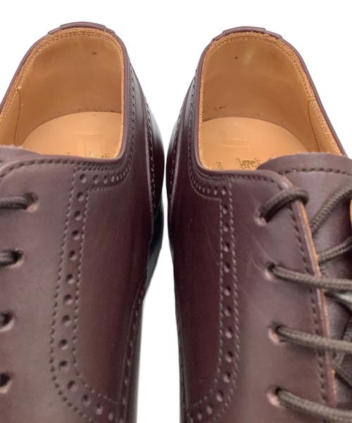SCOTCH GRAIN（スコッチグレイン）SCOTCH GRAIN (スコッチグレイン) ストレートチップシューズ ブラウン サイズ:24 1/2 EEEの古着・服飾アイテム