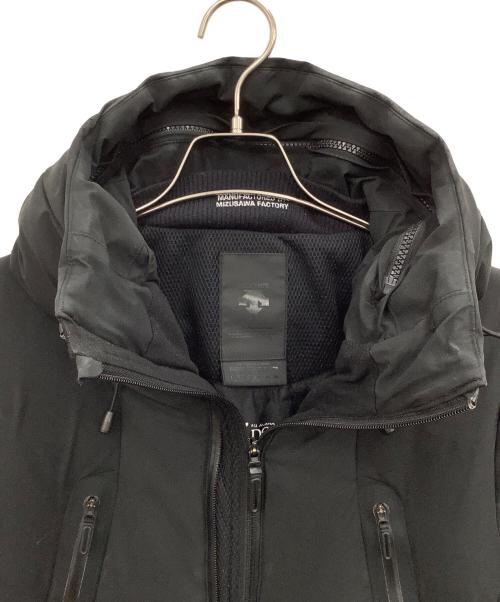 DESCENTE（デサント）DESCENTE (デサント) 水沢ダウンジャケット ブラック サイズ:Sの古着・服飾アイテム