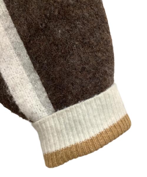 ATMOS（アトモス）ATMOS (アトモス) 厚手ニット ブラウン サイズ:Mの古着・服飾アイテム