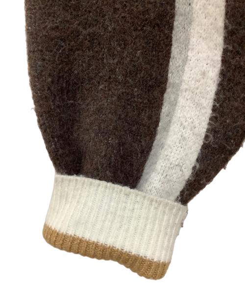 ATMOS（アトモス）ATMOS (アトモス) 厚手ニット ブラウン サイズ:Mの古着・服飾アイテム