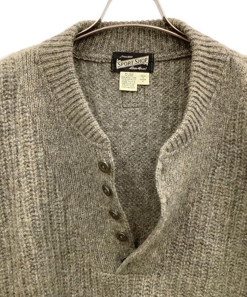 Eddie Bauer SPORT SHOP（エディーバウアースポーツショップ）Eddie Bauer SPORT SHOP (エディーバウアースポーツショップ) 厚手ニット グレー サイズ:Mの古着・服飾アイテム