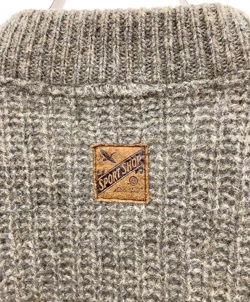 Eddie Bauer SPORT SHOP（エディーバウアースポーツショップ）Eddie Bauer SPORT SHOP (エディーバウアースポーツショップ) 厚手ニット グレー サイズ:Mの古着・服飾アイテム