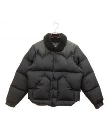 Rocky Mountain FeatherBed（ロッキーマウンテンフェザーベッド）の古着「ダウンジャケット」｜ブラック