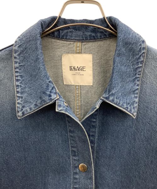 LESAGE（レサージュ）LESAGE (レサージュ) デニムジャケット インディゴ サイズ:FREEの古着・服飾アイテム