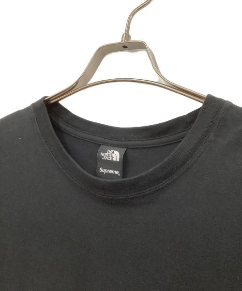 THE NORTH FACE（ザ ノース フェイス）THE NORTH FACE (ザ ノース フェイス) SUPREME (シュプリーム) 半袖カットソー ブラック サイズ:XLの古着・服飾アイテム