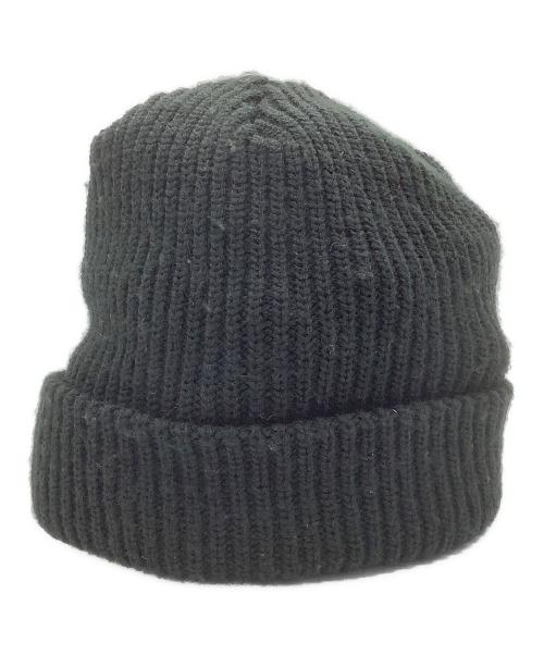 SUPREME（シュプリーム）Supreme (シュプリーム) Loose Gauge Beanie ブラックの古着・服飾アイテム