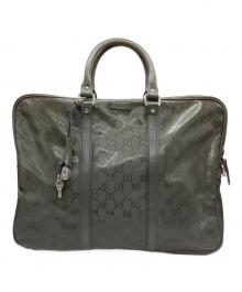 GUCCI（グッチ）の古着「ブリーフケース」｜オリーブ