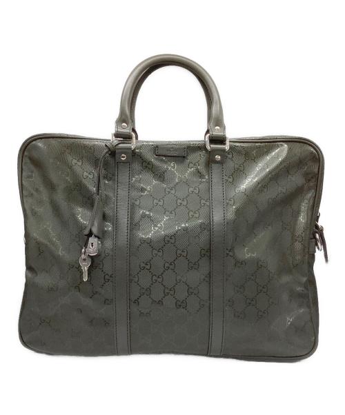 GUCCI（グッチ）GUCCI (グッチ) ブリーフケース オリーブ サイズ:−の古着・服飾アイテム