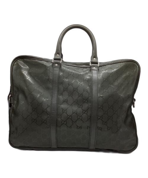 GUCCI（グッチ）GUCCI (グッチ) ブリーフケース オリーブ サイズ:−の古着・服飾アイテム