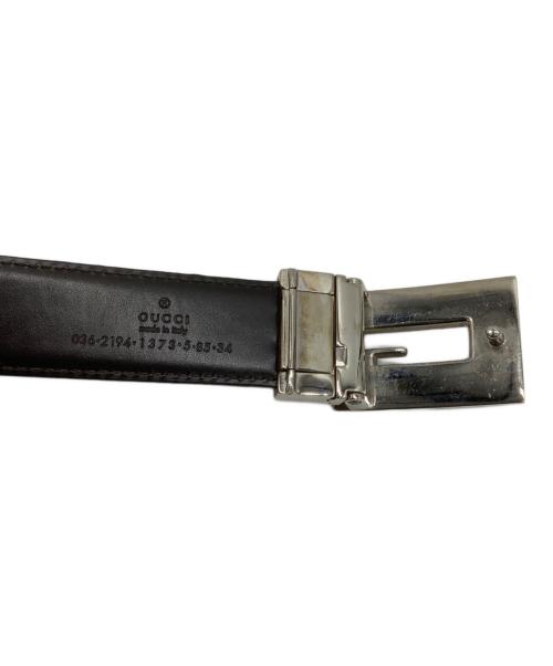 GUCCI（グッチ）GUCCI (グッチ) ベルト ブラック サイズ:−の古着・服飾アイテム