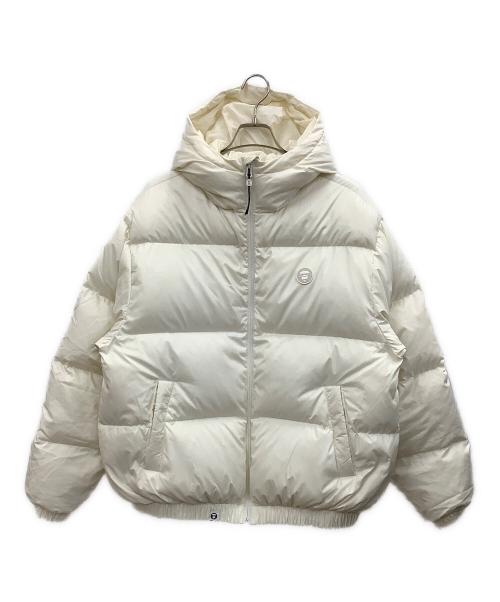 Aape BY A BATHING APE（エーエイプ バイ アベイシングエイプ）Aape BY A BATHING APE (エーエイプ バイ アベイシングエイプ) ダウンジャケット アイボリー サイズ:Lの古着・服飾アイテム