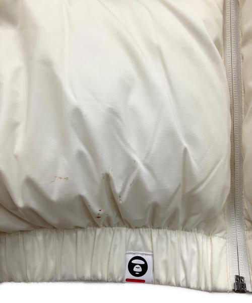 Aape BY A BATHING APE（エーエイプ バイ アベイシングエイプ）Aape BY A BATHING APE (エーエイプ バイ アベイシングエイプ) ダウンジャケット アイボリー サイズ:Lの古着・服飾アイテム