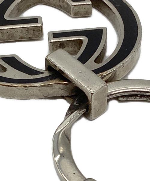 GUCCI（グッチ）GUCCI (グッチ) キーリング シルバー×ブラック サイズ:−の古着・服飾アイテム