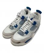 NIKEナイキ）の古着「ハイカットスニーカー」｜ブルー×ホワイト