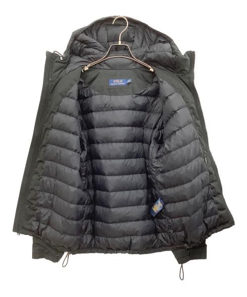 POLO RALPH LAUREN（ポロ・ラルフローレン）POLO RALPH LAUREN (ポロ・ラルフローレン) ダウンジャケット ブラック サイズ:Mの古着・服飾アイテム