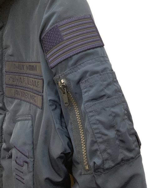 AVIREX（アヴィレックス）AVIREX (アヴィレックス) タイガーシャークスN-3Bタイプコート ネイビー サイズ:Mの古着・服飾アイテム