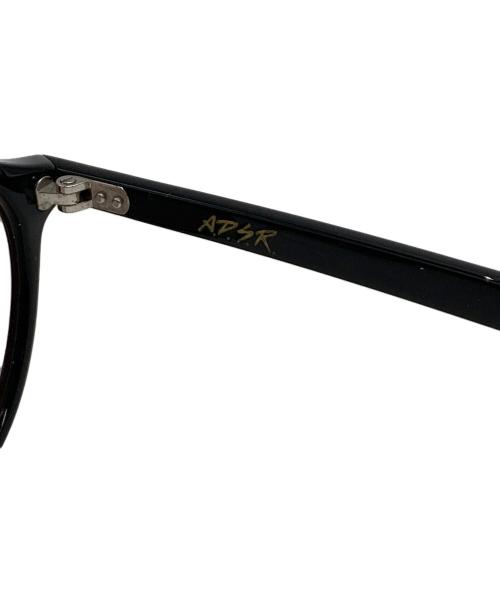 A.D.S.R.（エーディーエスアール）A.D.S.R. (エーディーエスアール) サングラス ブラックの古着・服飾アイテム