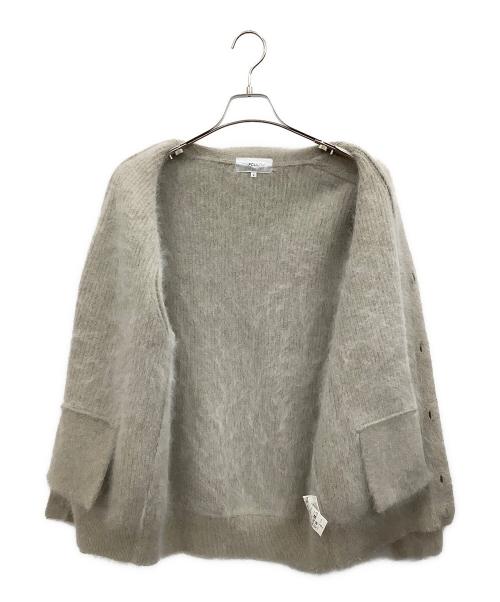 UNFOLLOW（アンフォロー）UNFOLLOW (アンフォロー) wardrobe shaggy cardigan グレー サイズ:2の古着・服飾アイテム