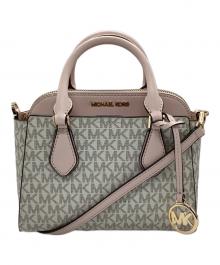 MICHAEL KORS（マイケル・コース）の古着「ショルダーバッグ」｜ベージュ×ピンク
