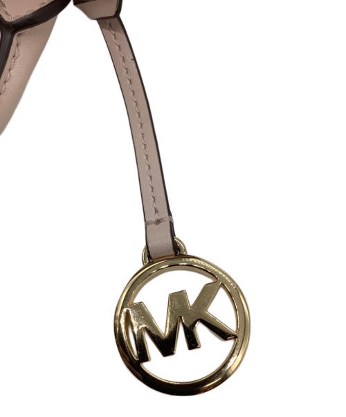 MICHAEL KORS（マイケル・コース）MICHAEL KORS (マイケル・コース) ショルダーバッグ ベージュ×ピンク サイズ:−の古着・服飾アイテム