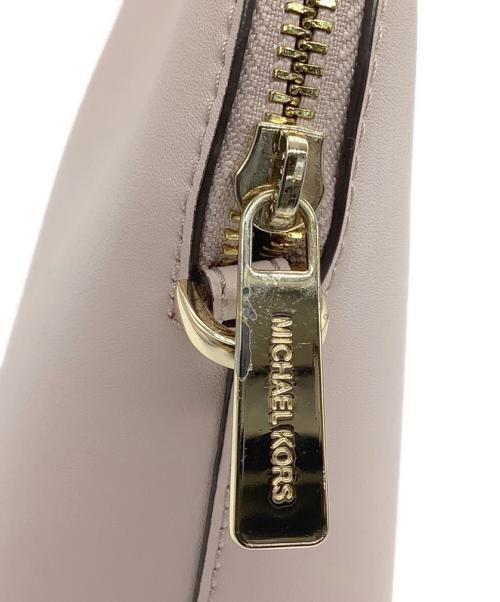 MICHAEL KORS（マイケル・コース）MICHAEL KORS (マイケル・コース) ショルダーバッグ ベージュ×ピンク サイズ:−の古着・服飾アイテム