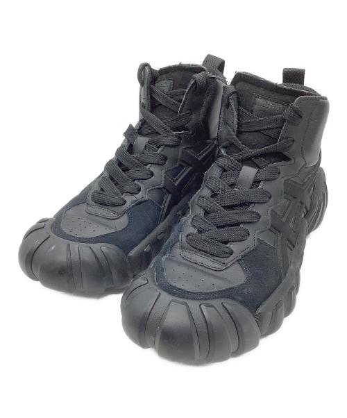 Onitsuka Tiger（オニツカタイガー）Onitsuka Tiger (オニツカタイガー) ハイカットスニーカー ブラック サイズ:27の古着・服飾アイテム
