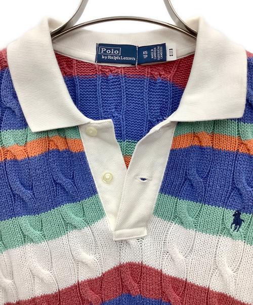 POLO RALPH LAUREN（ポロ・ラルフローレン）POLO RALPH LAUREN (ポロ・ラルフローレン) ポロシャツ マルチカラー サイズ:XSの古着・服飾アイテム