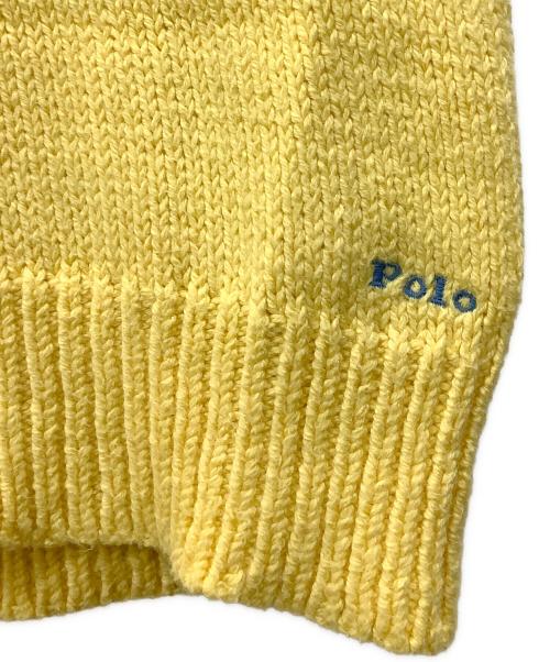 RALPH LAUREN（ラルフローレン）RALPH LAUREN (ラルフローレン) 半袖ポロシャツ イエロー サイズ:Mの古着・服飾アイテム