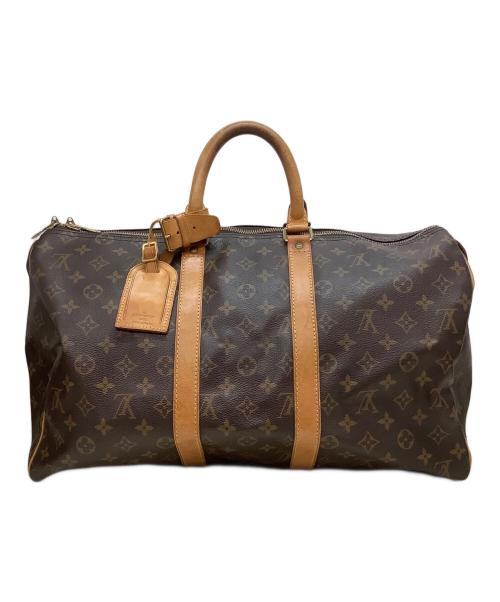 LOUIS VUITTON（ルイ ヴィトン）LOUIS VUITTON (ルイ ヴィトン) トラベルバッグ/キーポル45 ブラウン サイズ:45の古着・服飾アイテム