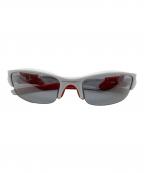 OAKLEYオークリー）の古着「サングラス」｜ホワイト×レッド