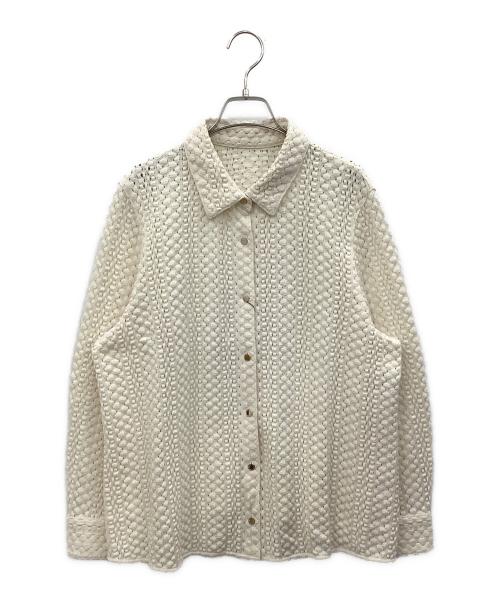 MACKINTOSH LONDON（マッキントッシュ ロンドン）MACKINTOSH LONDON (マッキントッシュ ロンドン) 長袖シャツ アイボリー サイズ:44の古着・服飾アイテム