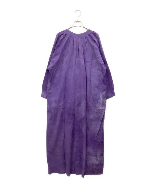 LOVE TANJANE（ラブタンジェイン）LOVE TANJANE (ラブタンジェイン) 長袖ワンピース パープル サイズ:FREEの古着・服飾アイテム