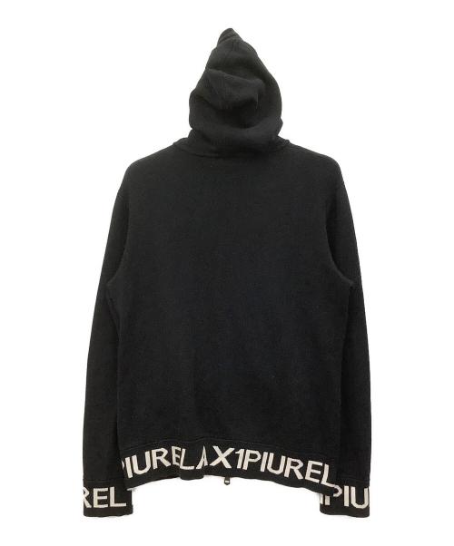 1PIU1UGUALE3 RELAX（ウノピゥウノウグァーレトレ リラックス）1PIU1UGUALE3 RELAX (ウノピゥウノウグァーレトレ リラックス) ジップパーカー ブラック サイズ:XLの古着・服飾アイテム