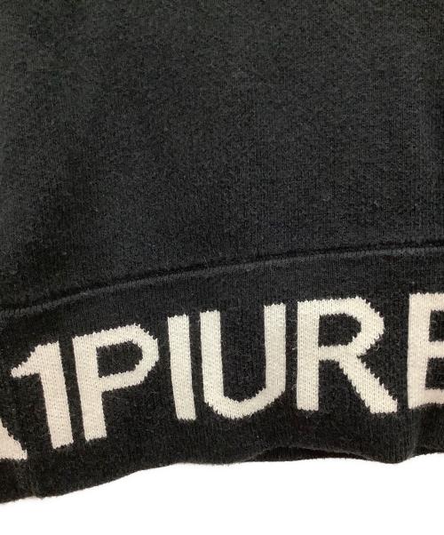 1PIU1UGUALE3 RELAX（ウノピゥウノウグァーレトレ リラックス）1PIU1UGUALE3 RELAX (ウノピゥウノウグァーレトレ リラックス) ジップパーカー ブラック サイズ:XLの古着・服飾アイテム