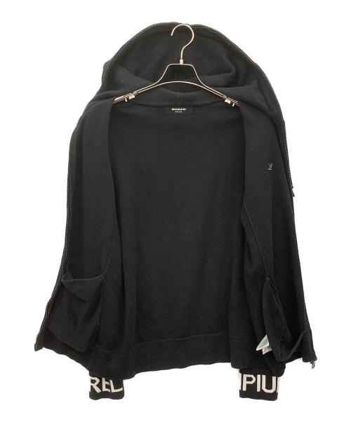 1PIU1UGUALE3 RELAX（ウノピゥウノウグァーレトレ リラックス）1PIU1UGUALE3 RELAX (ウノピゥウノウグァーレトレ リラックス) ジップパーカー ブラック サイズ:XLの古着・服飾アイテム
