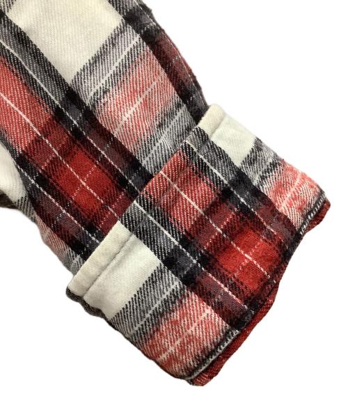 SUPREME（シュプリーム）SUPREME (シュプリーム) チェックシャツ レッド サイズ:Sの古着・服飾アイテム