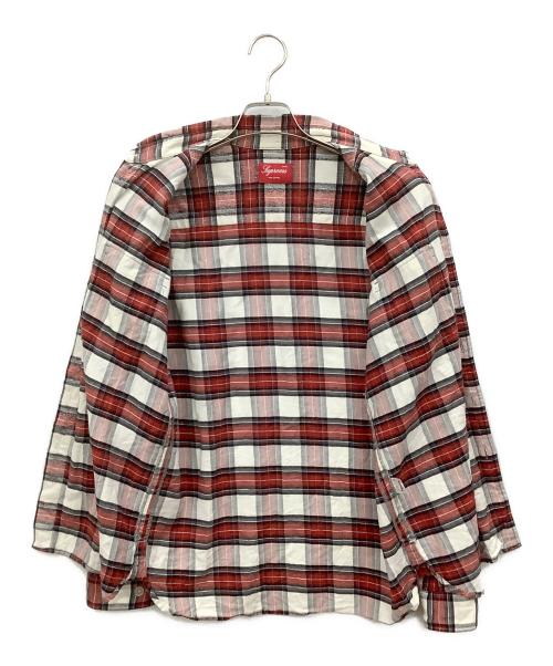 SUPREME（シュプリーム）SUPREME (シュプリーム) チェックシャツ レッド サイズ:Sの古着・服飾アイテム
