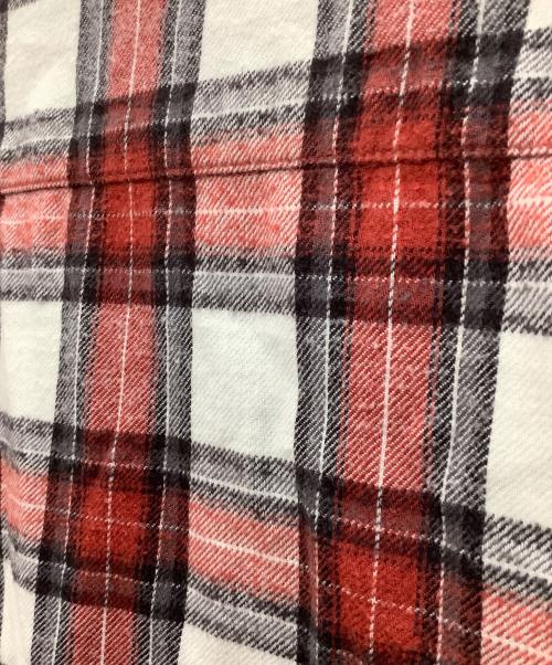 SUPREME（シュプリーム）SUPREME (シュプリーム) チェックシャツ レッド サイズ:Sの古着・服飾アイテム