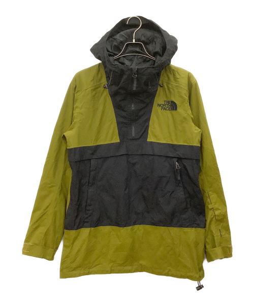 THE NORTH FACE（ザ ノース フェイス）THE NORTH FACE (ザ ノース フェイス) アノラックパーカー カーキ×ブラック サイズ:Mの古着・服飾アイテム
