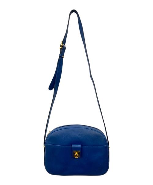 CELINE（セリーヌ）CELINE (セリーヌ) ショルダーバッグ ブルーの古着・服飾アイテム