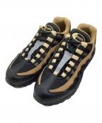 NIKEナイキ）の古着「ローカットスニーカー」｜ブラック×ブラウン